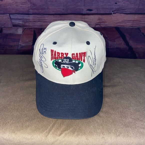 Autographed Harry Gant NASCAR car #33 driver - Picture 1 of 10